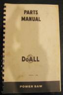 DoAll-DoAll Mdl. C-80 Parts Manual DoAll Bandsaw-C-80-01